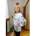 Embroidered blouse "Purple Lilly Mood"